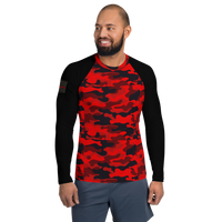 TRL Red Camo Rash Guard
