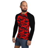 TRL Red Camo Rash Guard