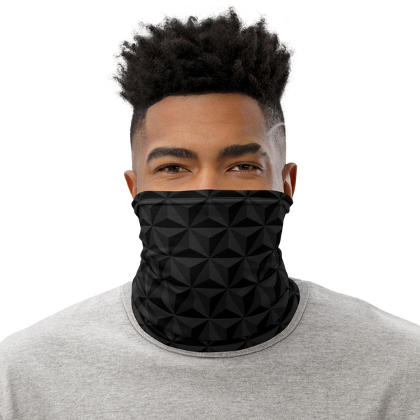 Black Pyramid Neck Gaiter