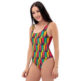 Gradient Color One-Piece Swimsuit