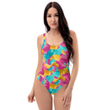 Abstract Colors - One-Piece Swimsuit