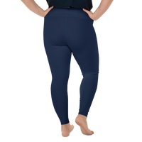 Navy Blue Plus Size Leggings