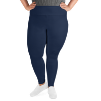 Navy Blue Plus Size Leggings