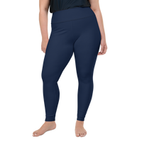 Navy Blue Plus Size Leggings