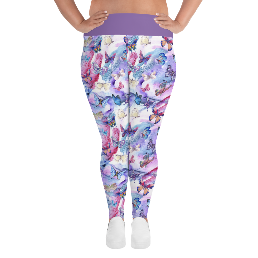 Butterflies Plus Size Leggings