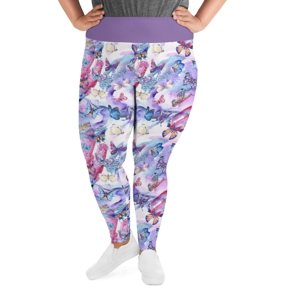 Butterflies Plus Size Leggings