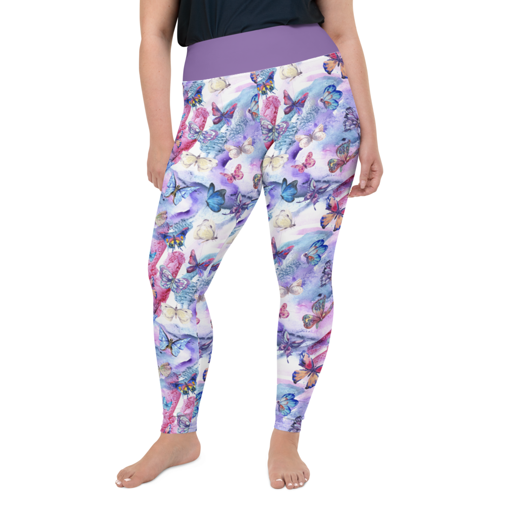 Butterflies Plus Size Leggings