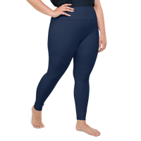 Navy Blue Plus Size Leggings