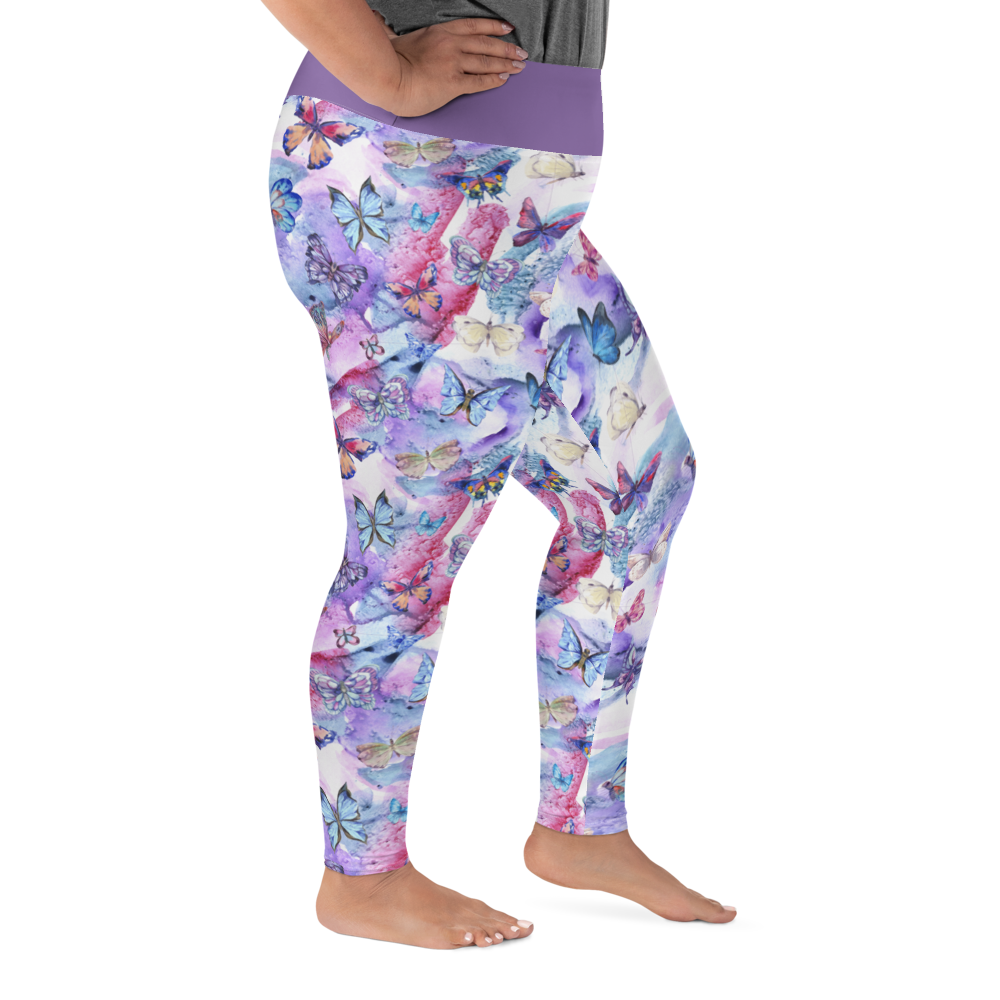 Butterflies Plus Size Leggings