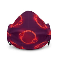 Circle of Hearts - Premium face mask