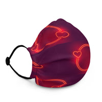 Circle of Hearts - Premium face mask