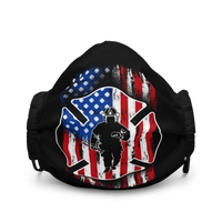 USA Firefighter Premium face mask