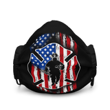USA Firefighter Premium face mask