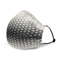 Geometric Gradient Premium face mask