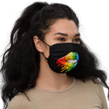 Rainbow Lips - Premium face mask