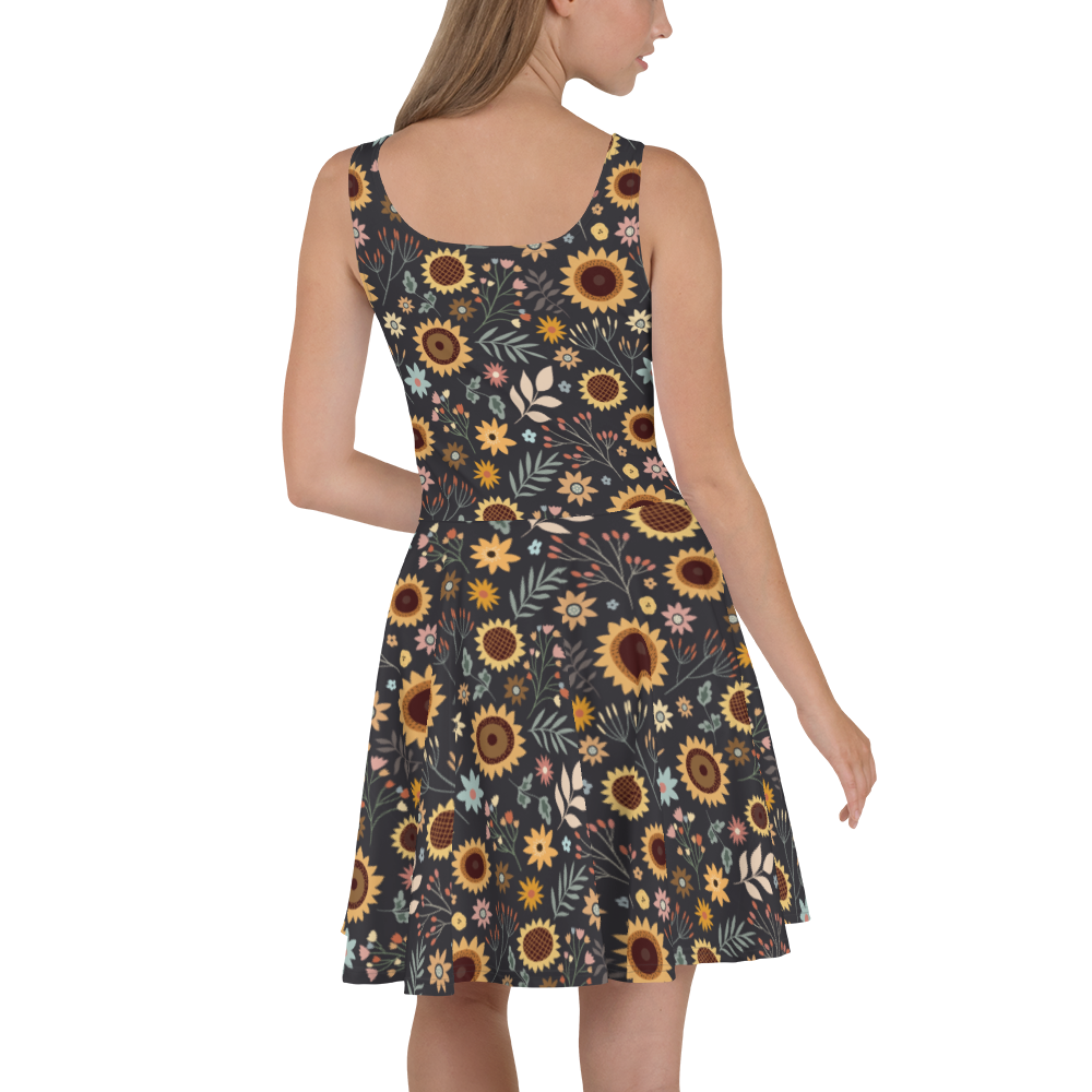 Dark Floral Sundress
