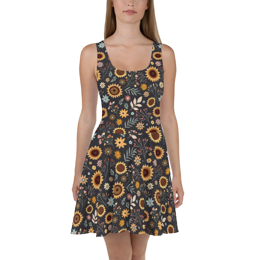 Dark Floral Sundress