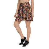 Paisley Pattern Skater Skirt