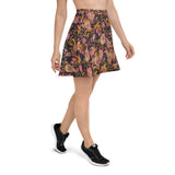 Paisley Pattern Skater Skirt