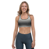 BW geometric gradient Sports bra