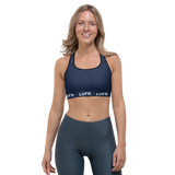 LVFR Sports bra - Blue