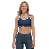 LVFR Sports bra - Blue