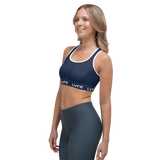 LVFR Sports bra - Blue