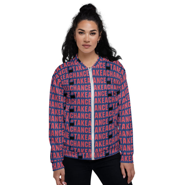 #TAKEACHANCE Bomber Jacket