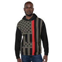 Thin Red Line Unisex Hoodie