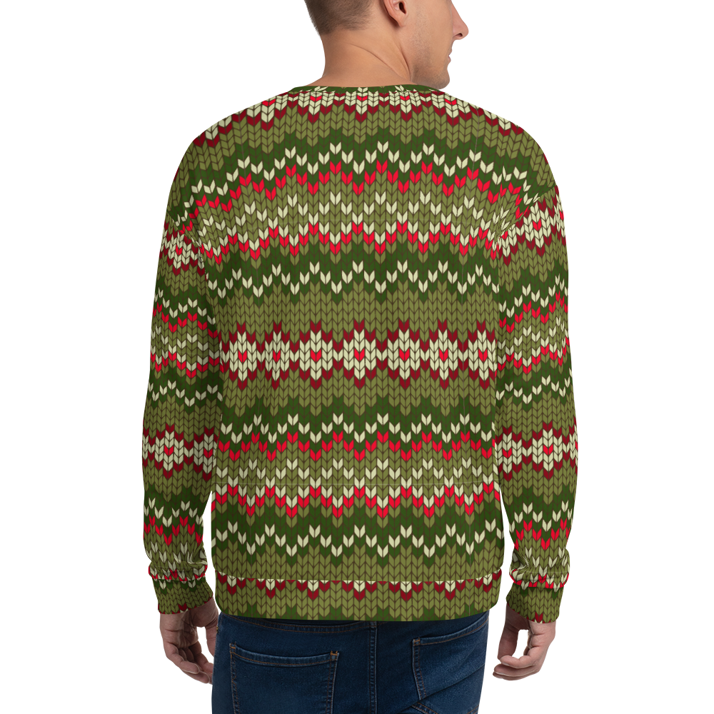 Ugly Sweater Printed Sweatshirt