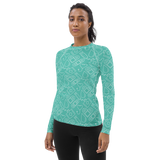 Nurse Collage Women's Rash Guard