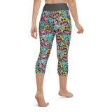 Zombie Yoga Capri Leggings