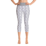 Geometric Pattern - Yoga Capri Leggings