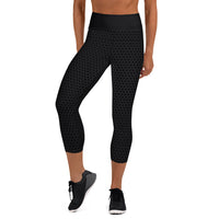 Carbon Fiber - Yoga Capri Leggings