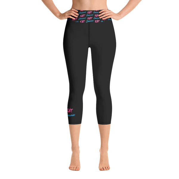 Fat and Chewsie Yoga Capri Leggings