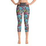 Zombie Yoga Capri Leggings