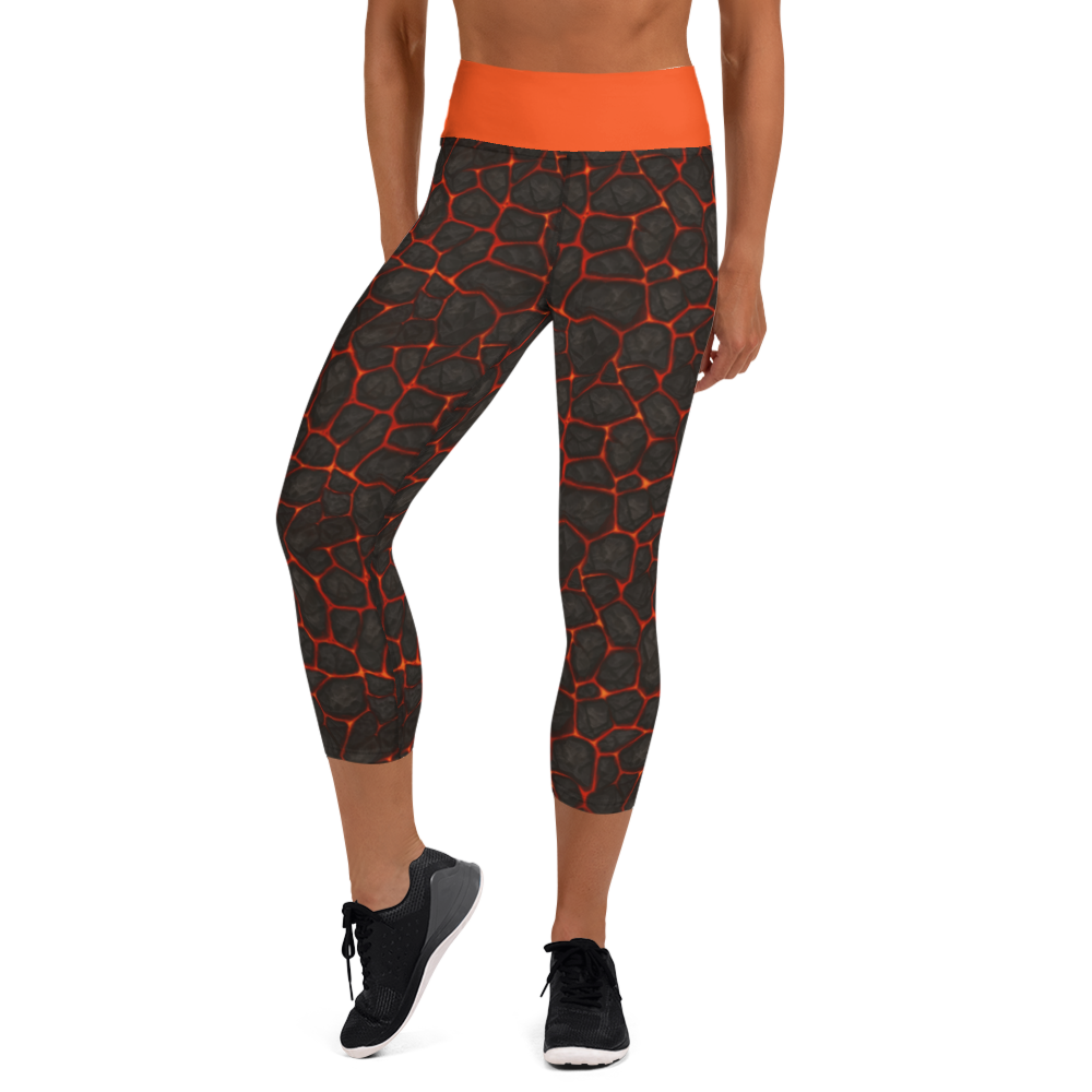 Lava Stone Yoga Capri Leggings