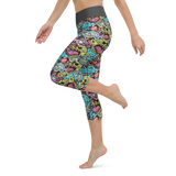 Zombie Yoga Capri Leggings
