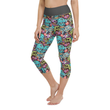Zombie Yoga Capri Leggings