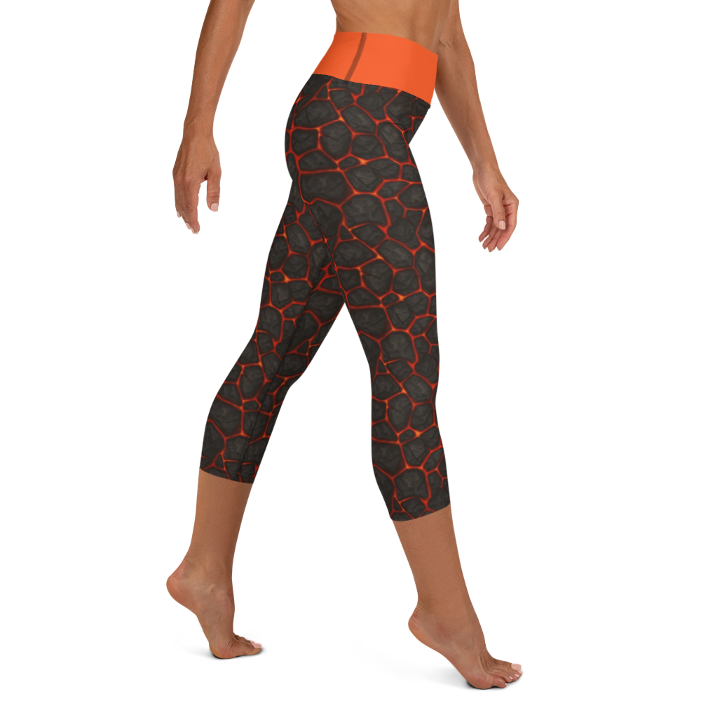 Lava Stone Yoga Capri Leggings