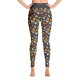 Pumpkins and Ghosts Yoga Leggings
