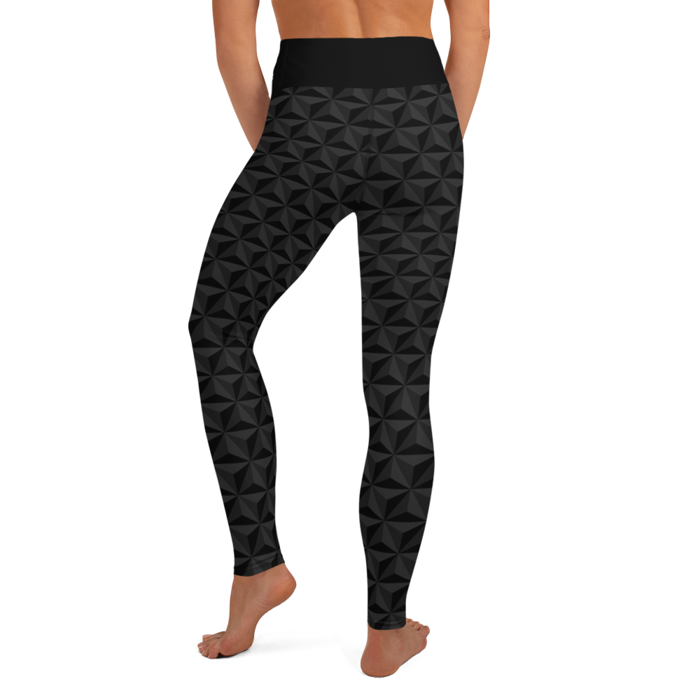 Black Pyramid Yoga Leggings