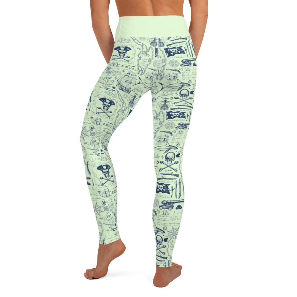 Pirate Mashup Yoga Leggings