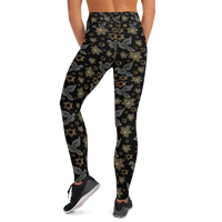 Star of David and Dove Yoga Leggings