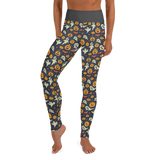 Pumpkins and Ghosts Yoga Leggings
