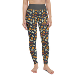 Pumpkins and Ghosts Yoga Leggings
