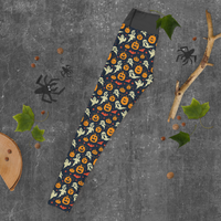 Pumpkins and Ghosts Yoga Leggings