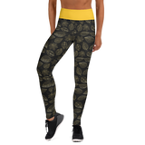 Leaves of Gold Yoga Leggings