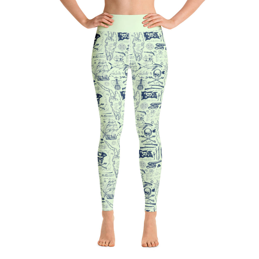 Pirate Mashup Yoga Leggings