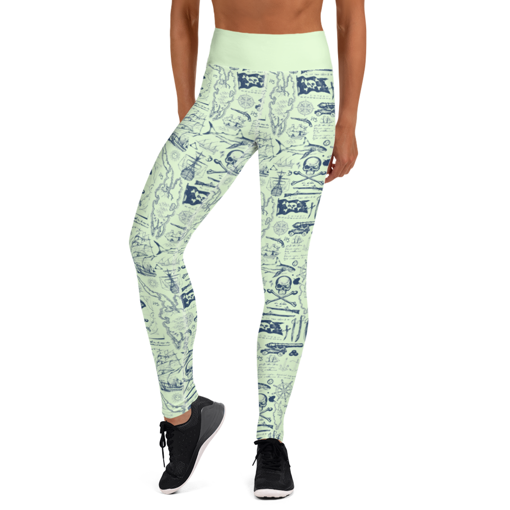 Pirate Mashup Yoga Leggings